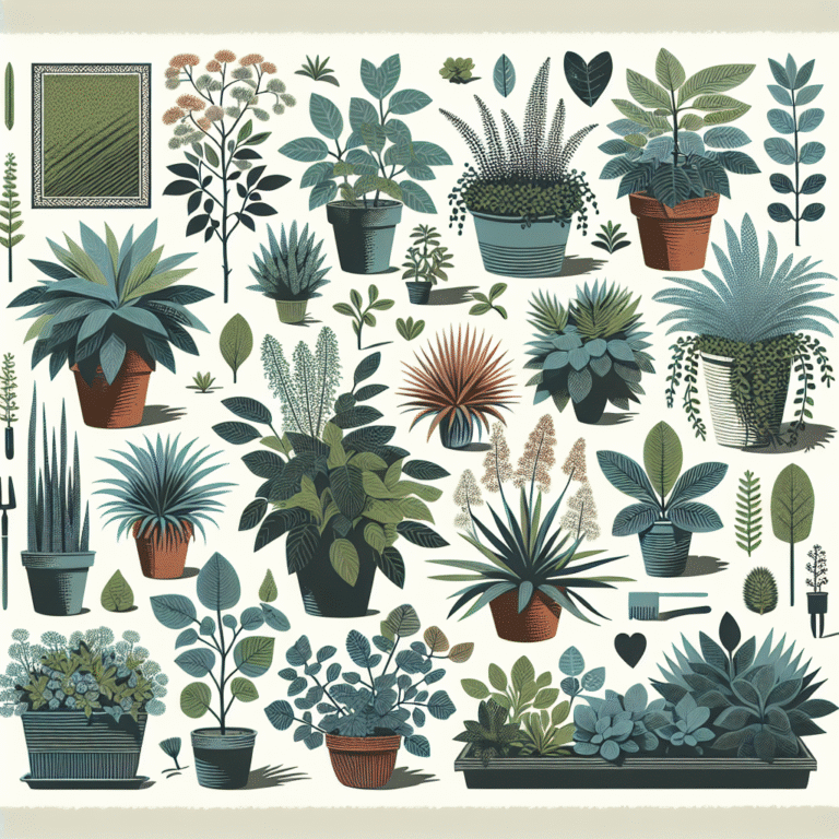 plantas de sombra resistentes e de fácil manutenção