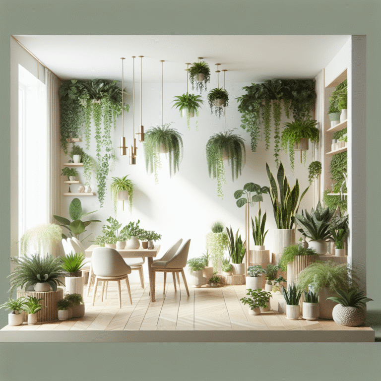 decoração com plantas de sombra