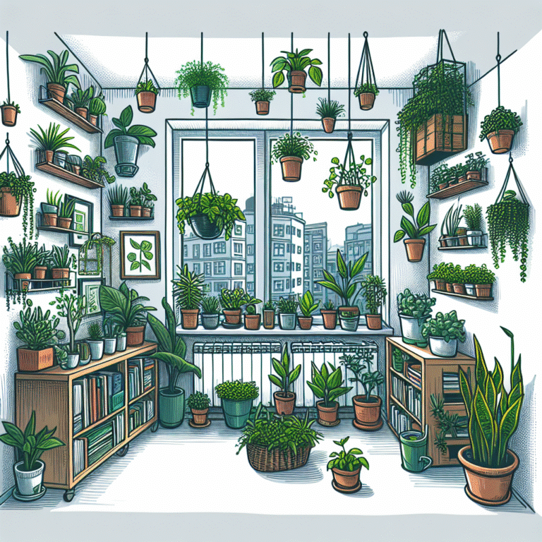 técnicas de cultivo para apartamentos: otimizando o espaço