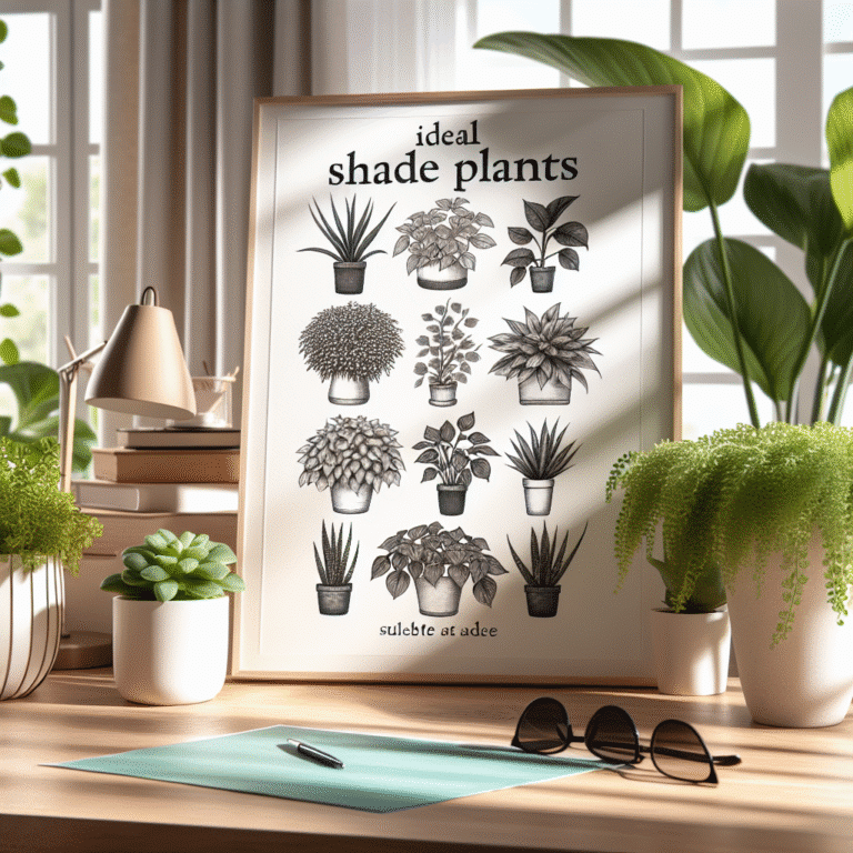 plantas de sombra ideais para home office