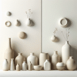 vasos pequenos para decoração minimalista