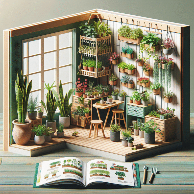 como cultivar plantas em espaços pequenos: dicas essenciais