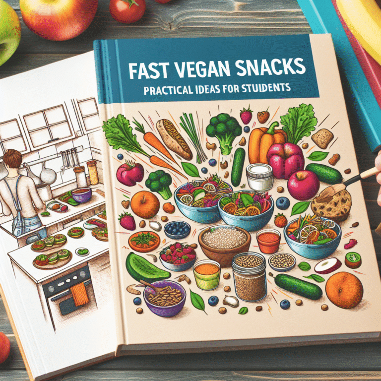 Lanches Veganos Rápidos: Ideias Práticas para Estudantes