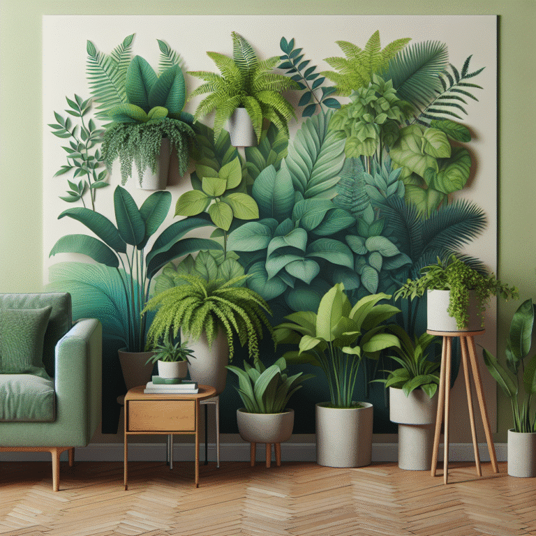 como escolher plantas de sombra para sala de estar