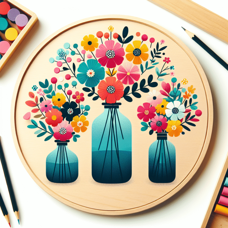 vasos pequenos com flores coloridas