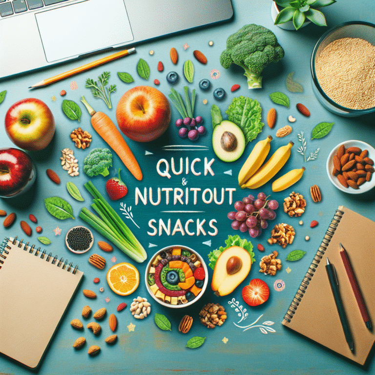 Lanches veganos rápidos e nutritivos para estudantes