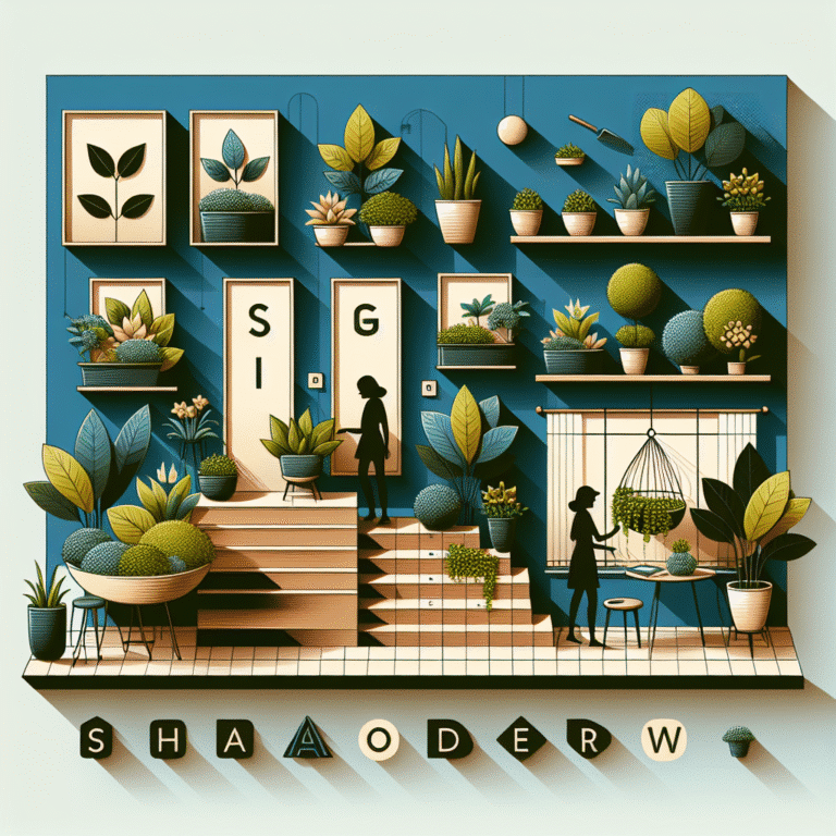 como montar um jardim de sombra em apartamento: passo a passo