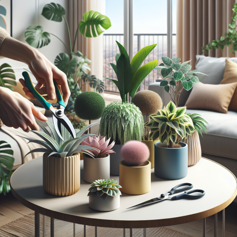 técnicas de poda em apartamentos: como cuidar das suas plantas