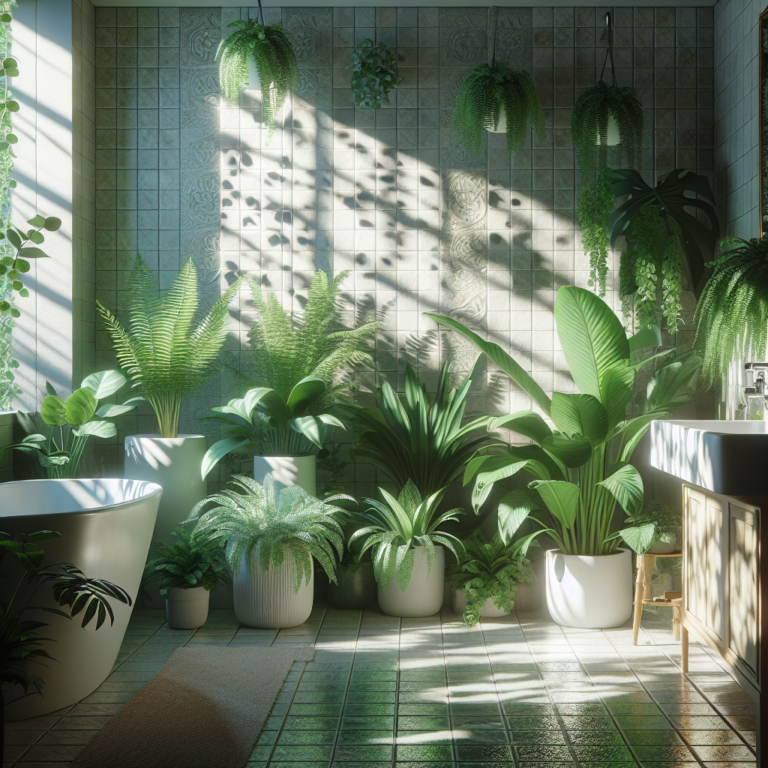 plantas de sombra para banheiro