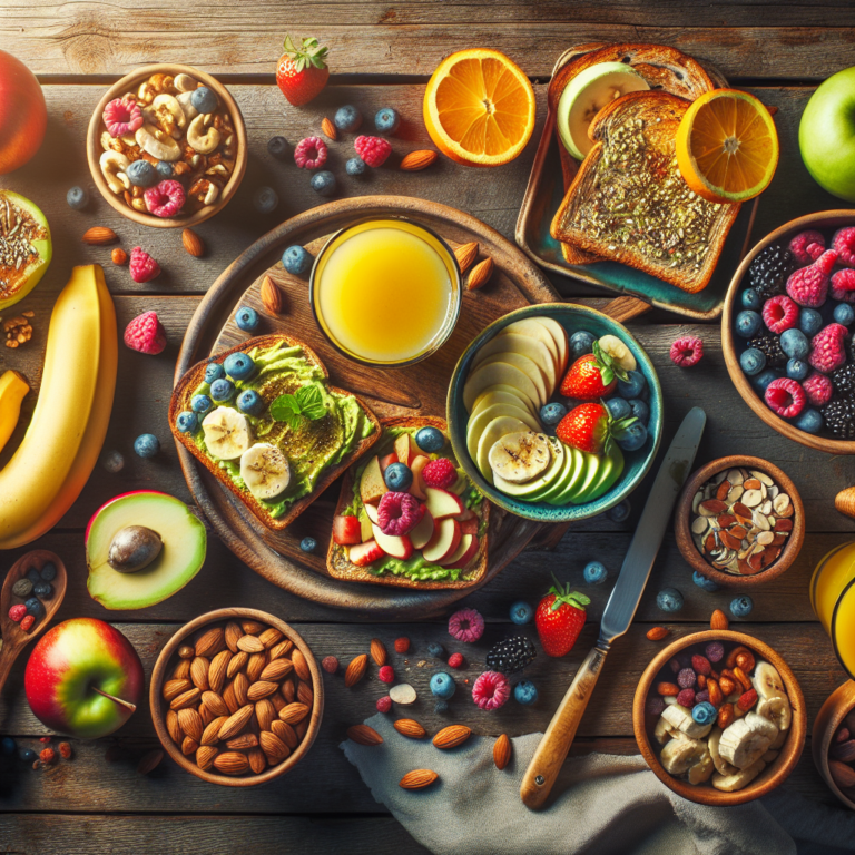 Lanche vegano rápido para café da tarde