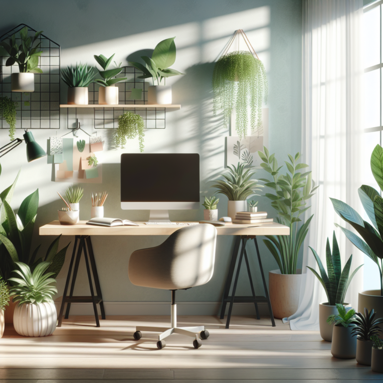 plantas de sombra para escritório em casa