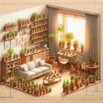 como organizar vasos pequenos no apartamento.