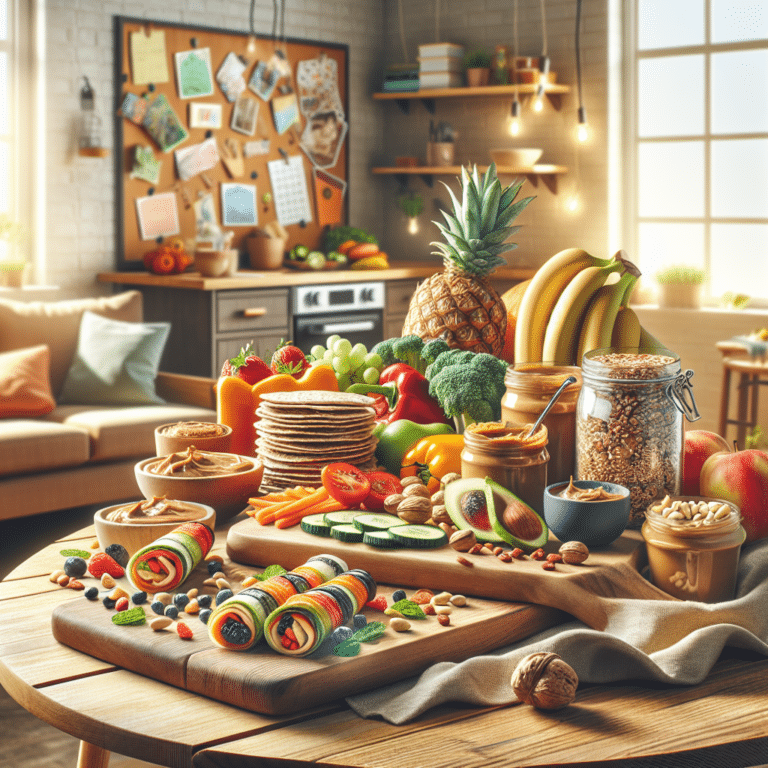Lanches veganos fáceis para dorms