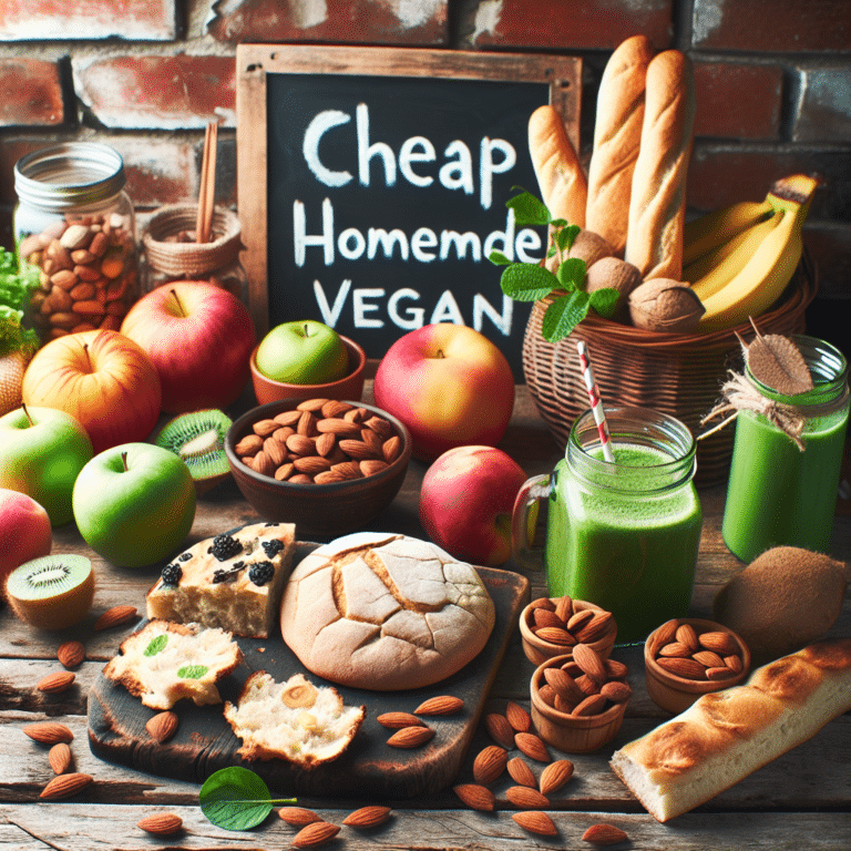 Lanches veganos caseiros baratos.