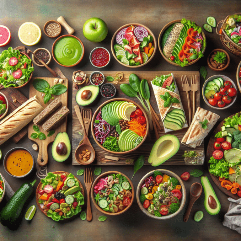 lanches veganos rápidos e práticos para estudantes