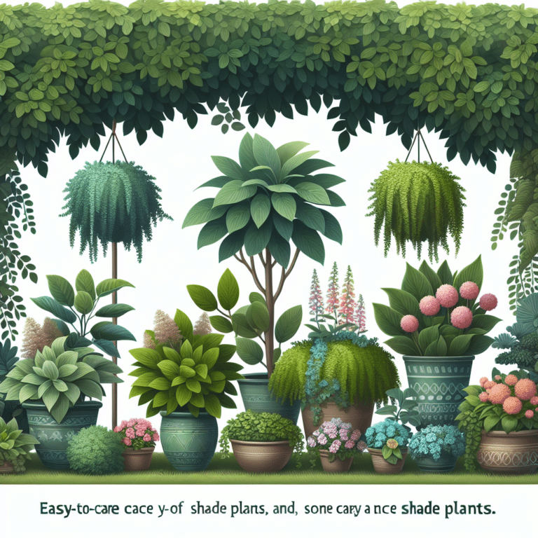 plantas de sombra fáceis de cuidar