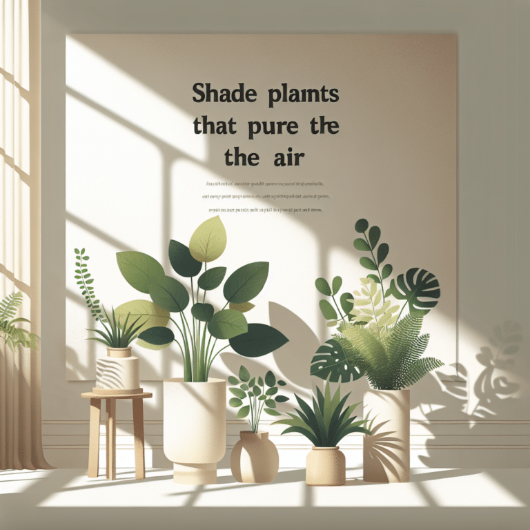 plantas de sombra que purificam o ar