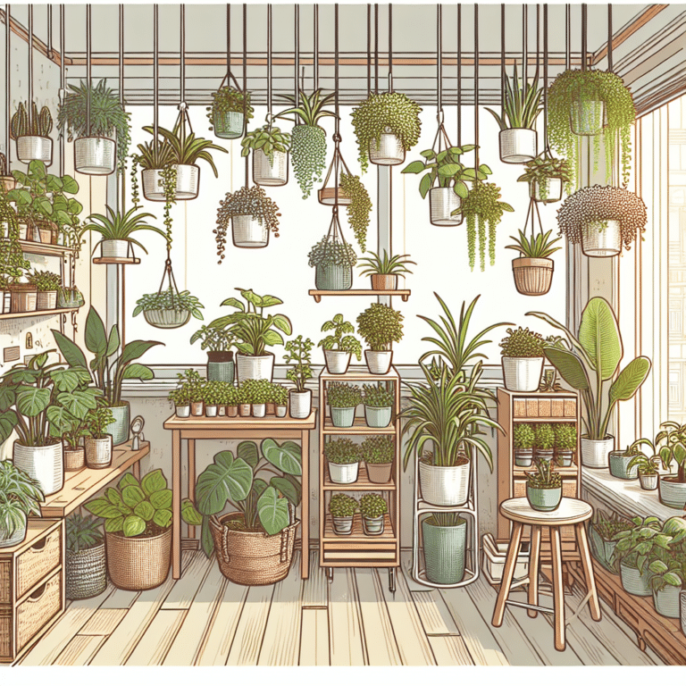 cultivar plantas em espaços pequenos: estratégias para espaços limitados
