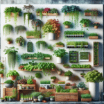 cultivar plantas em espaços pequenos: estratégias para espaços limitados
