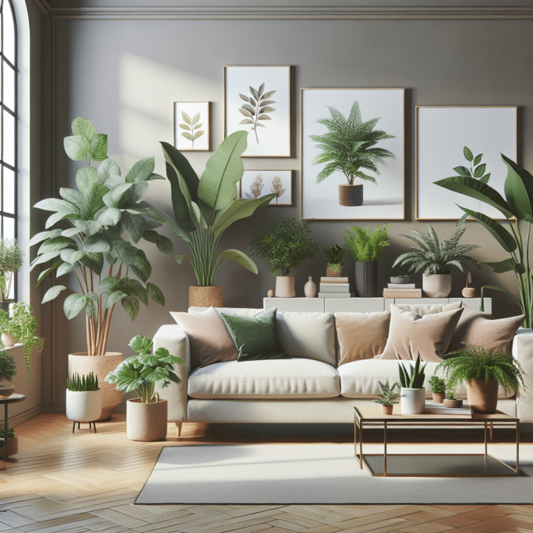 ideias de plantas de sombra para sala