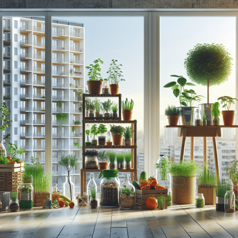 técnicas de cultivo em apartamentos: uma introdução ao cultivo urbano