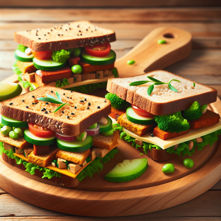 Lanches veganos com 3 ingredientes