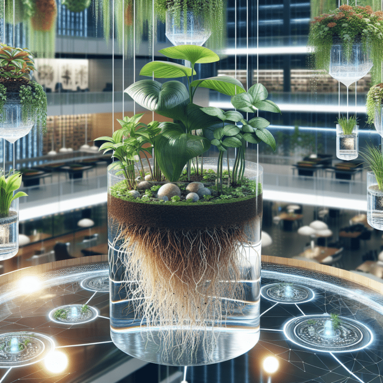 como cultivar plantas sem terra: um método inovador